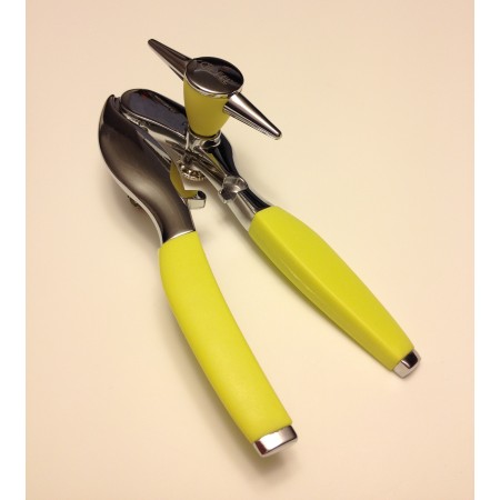 9768 GIPFEL Консервный нож DIUM 17 см желтый (нерж. сталь, силикон)