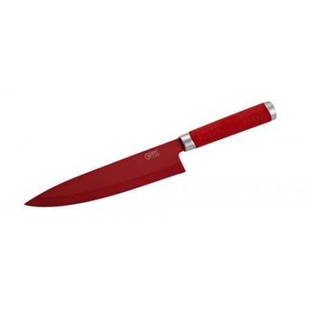 6677 GIPFEL Нож ZING 20,3см нержавеющая сталь, ручка с силиконовым покрытием, с лазерной эмблемой