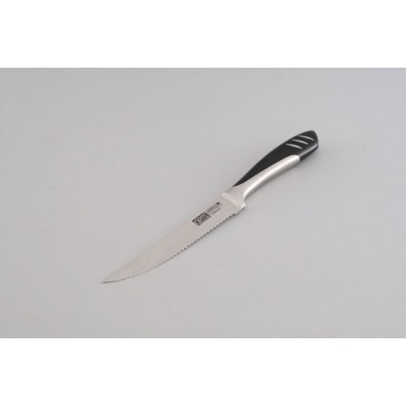 6903 GIPFEL Нож для стейка MEMORIA 13 см с зубчатой кромкой (углеродистая сталь X30Cr13)