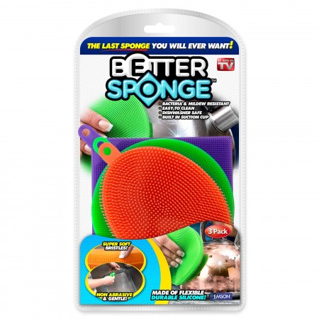 0112 Набор щеток-губок силиконовых универсальных Better Sponge